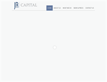 Tablet Screenshot of jrcapitalgroup.com